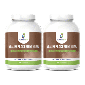 POWER FIT METHODS – Meal Replacement Shake – 2 Jars (40 Servings)